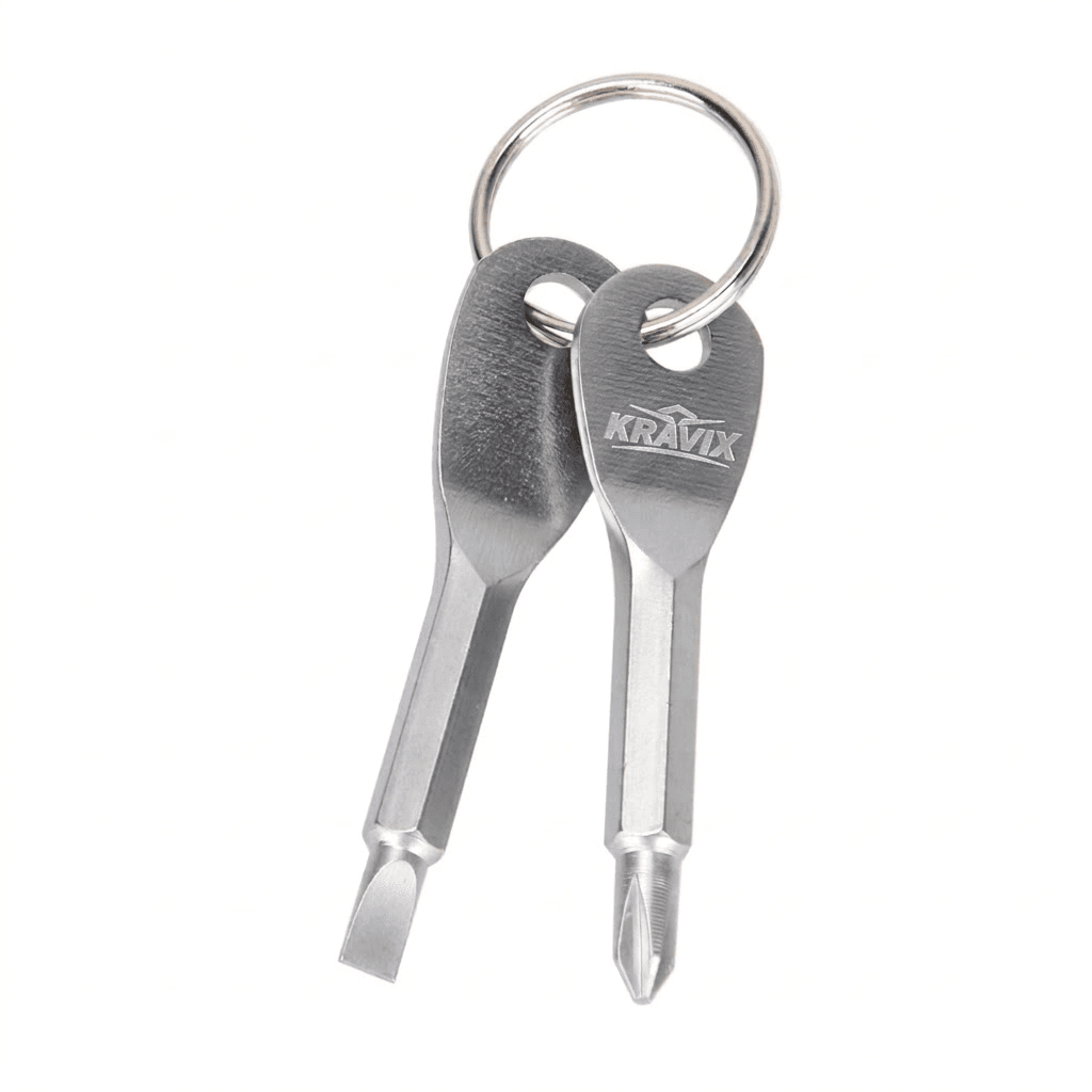 Compact Multitool Keychain Screwdriver gallery 1